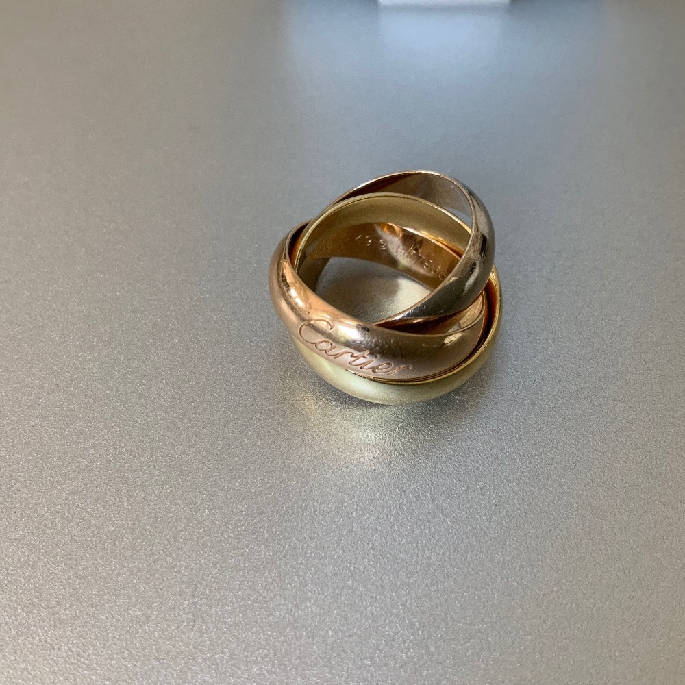 Cartier 18k Trinity Ring Large Model size 49